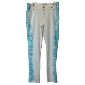 Women Modern Skinny Tie Dye Pants 14